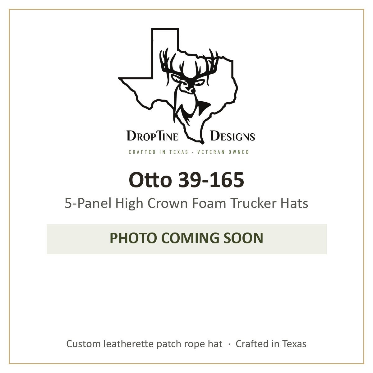 Photo coming soon: Otto 39-165 5-Panel High Crown Foam Trucker Hats
