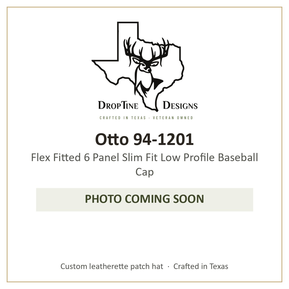 Photo coming soon: Otto 94-1201 Flex Fitted 6 Panel Slim Fit Low Profile Baseball Cap