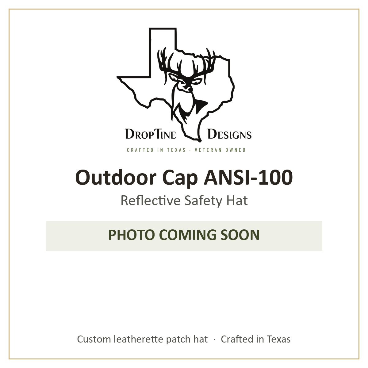 Photo coming soon: Outdoor Cap ANSI-100 Reflective Safety Hat
