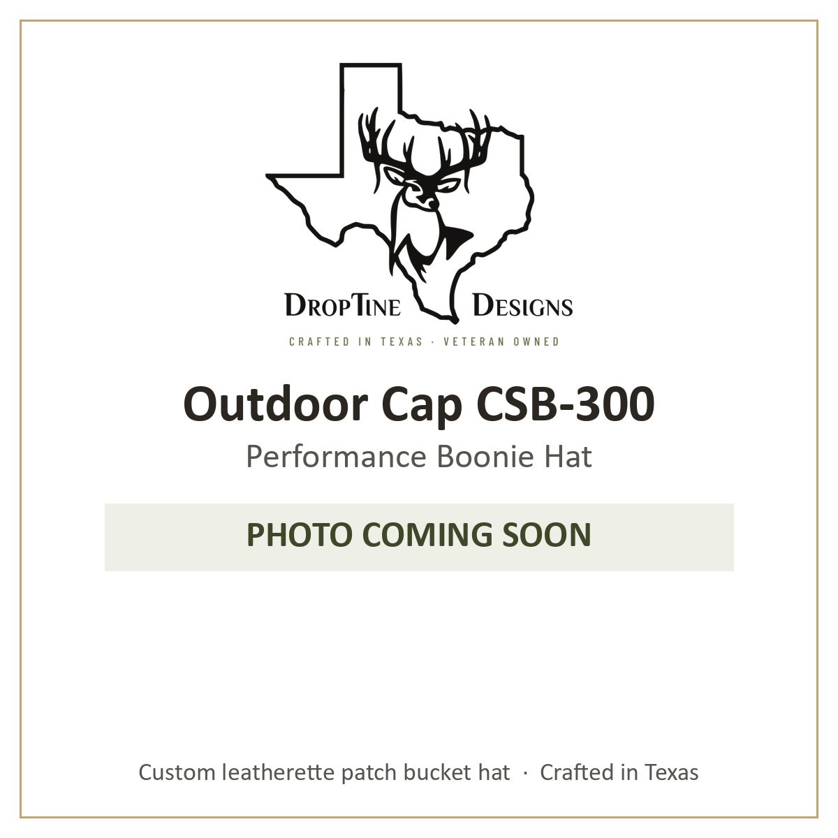 Photo coming soon: Outdoor Cap CSB-300 Performance Boonie Hat