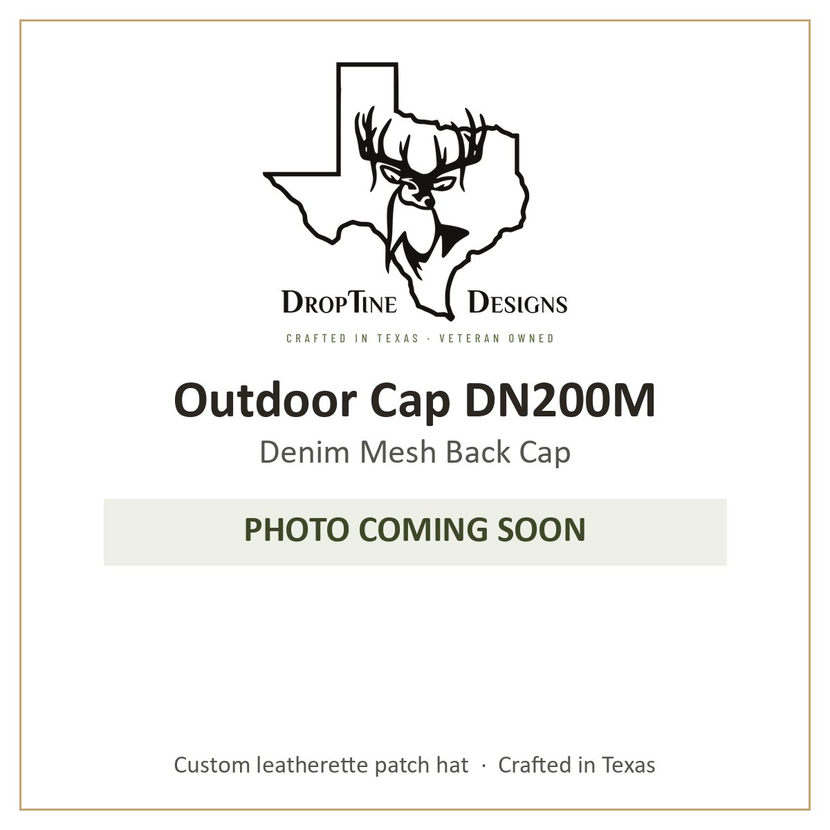 Photo coming soon: Outdoor Cap DN200M Denim Mesh Back Cap
