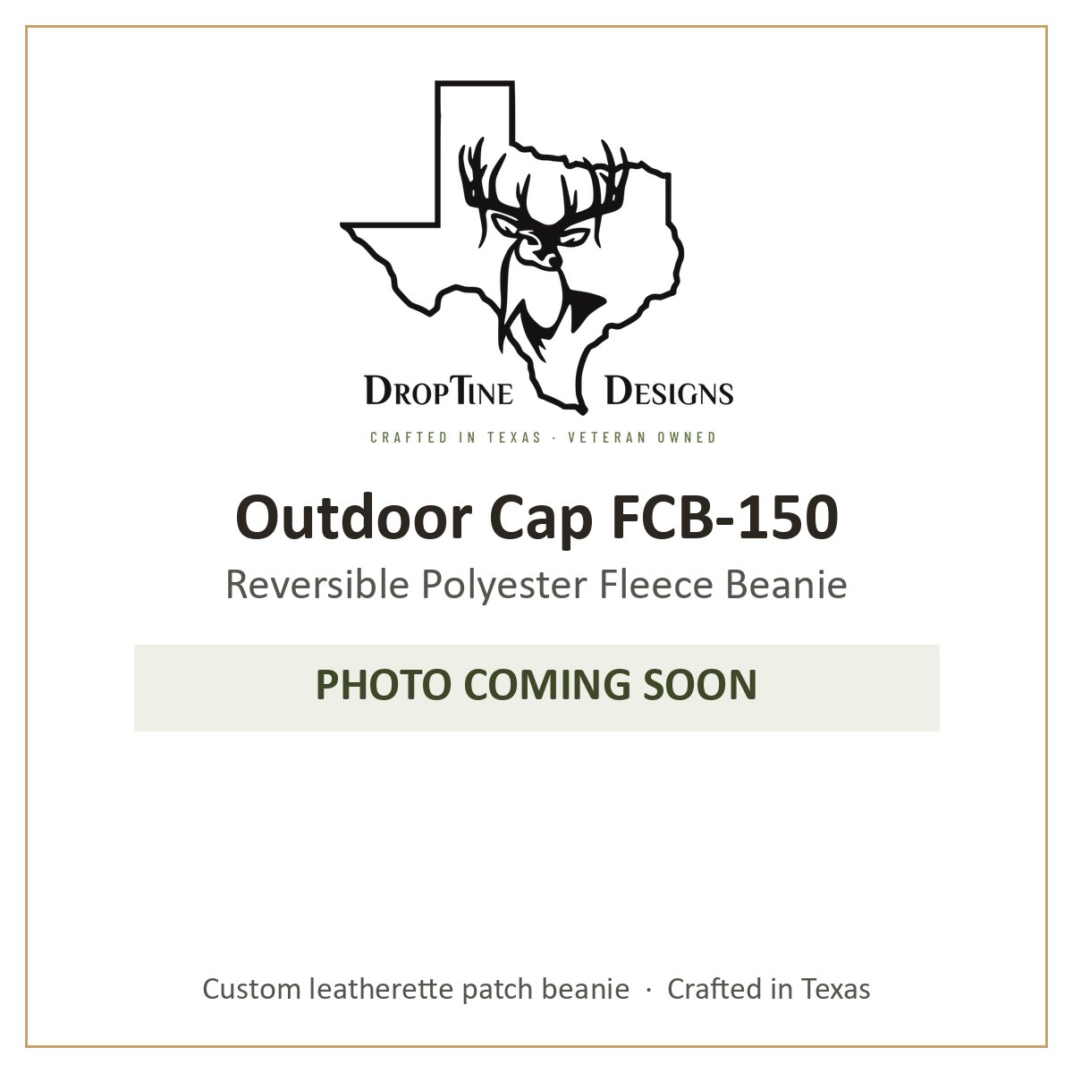 Photo coming soon: Outdoor Cap FCB-150 Reversible Polyester Fleece Beanie