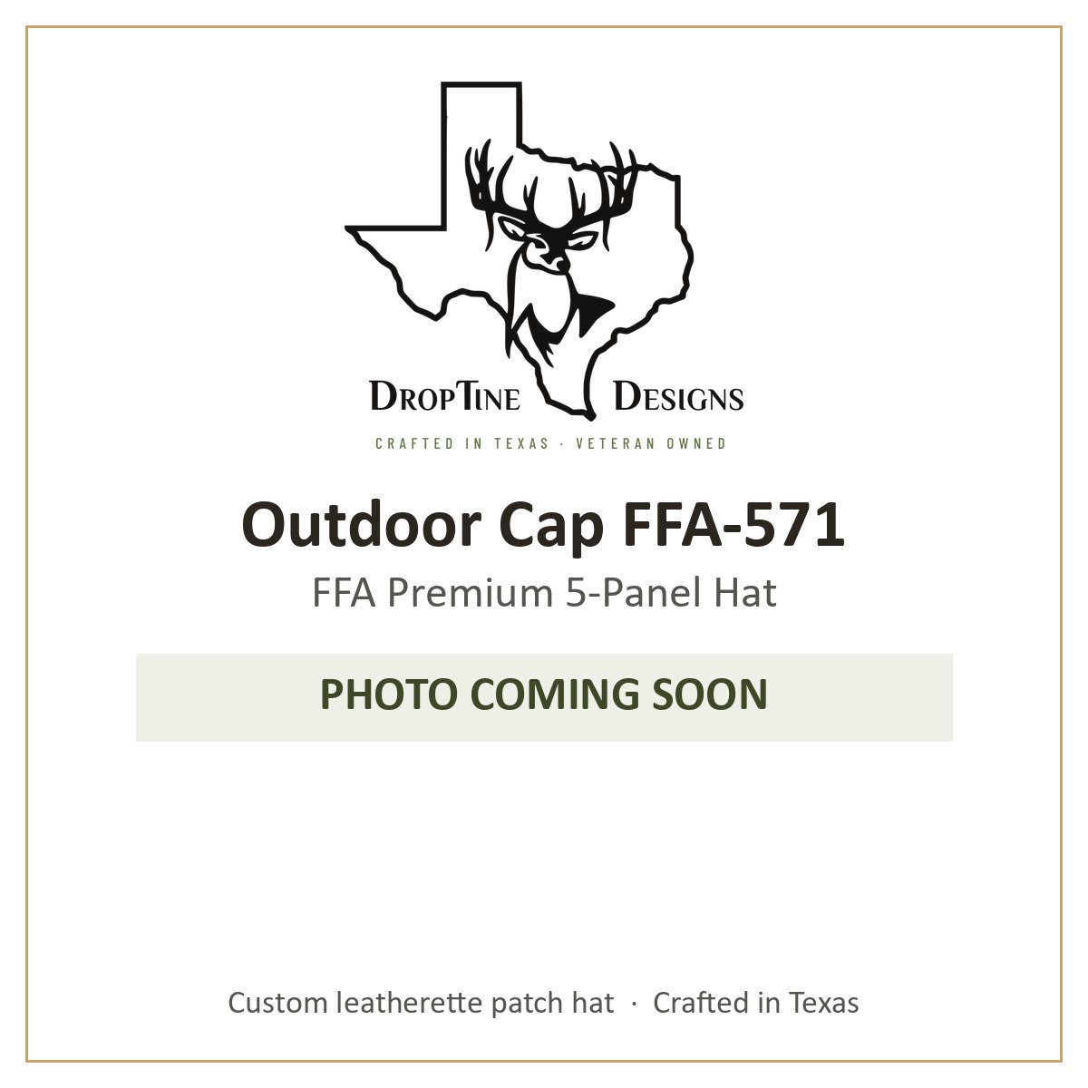 Photo coming soon: Outdoor Cap FFA-571 FFA Premium 5-Panel Hat