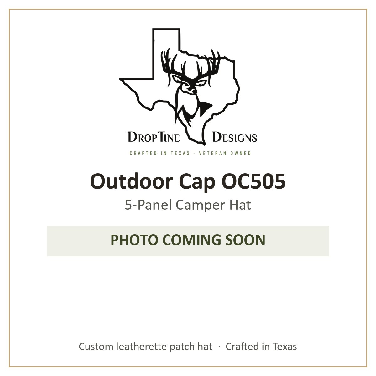 Photo coming soon: Outdoor Cap OC505 5-Panel Camper Hat