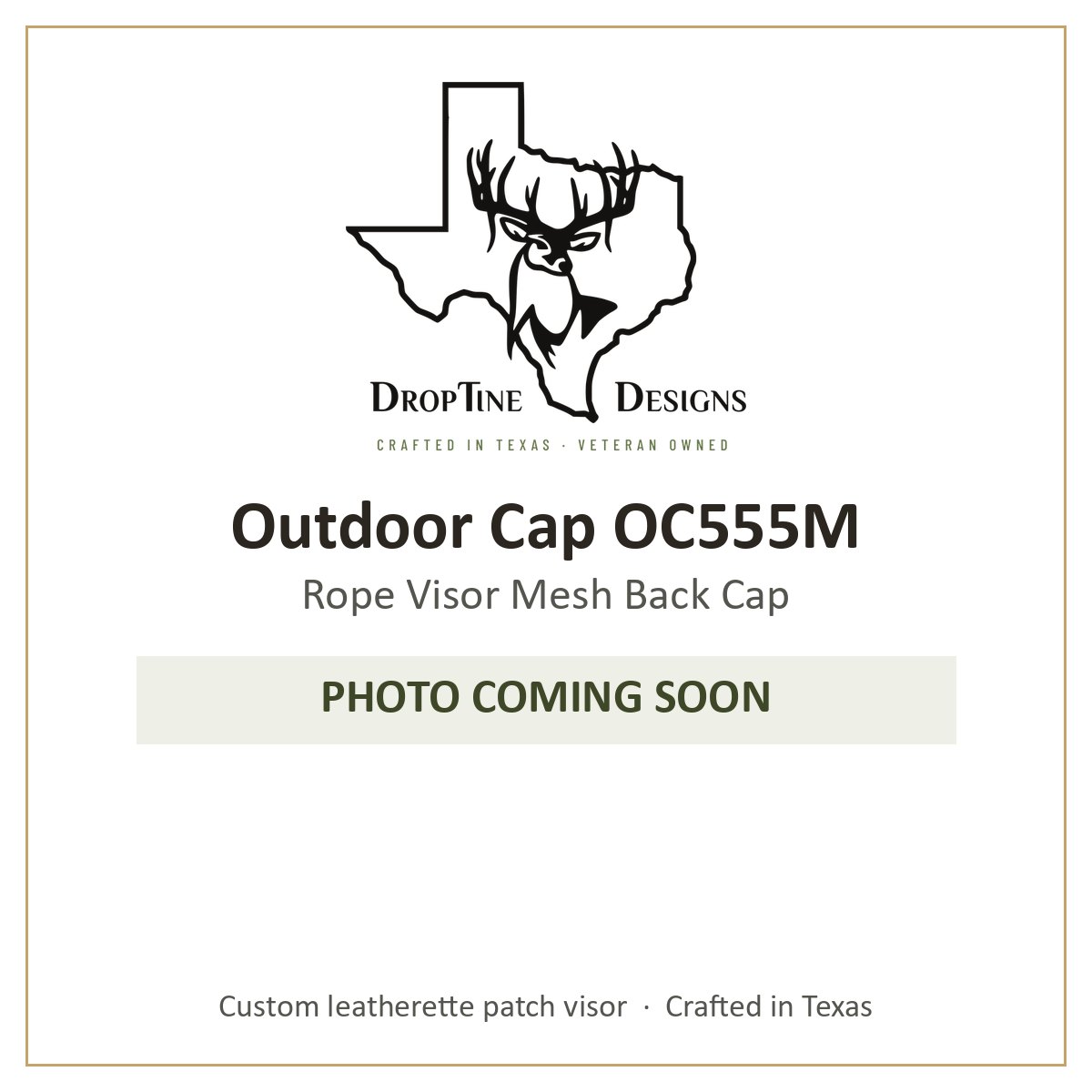 Photo coming soon: Outdoor Cap OC555M Rope Visor Mesh Back Cap