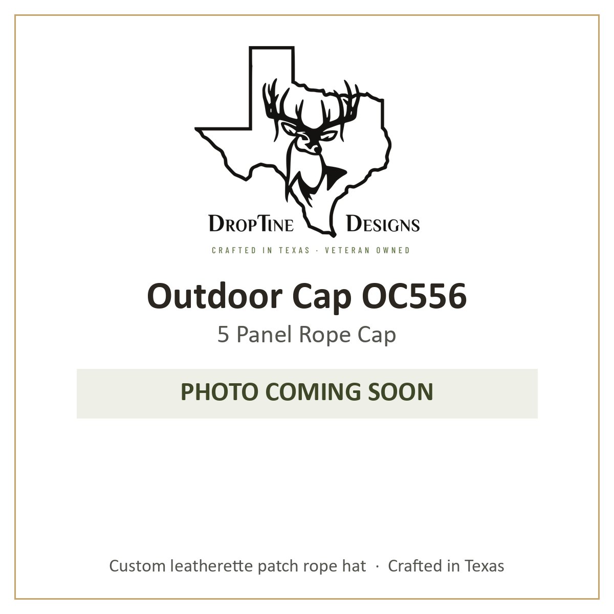 Photo coming soon: Outdoor Cap OC556 5 Panel Rope Cap