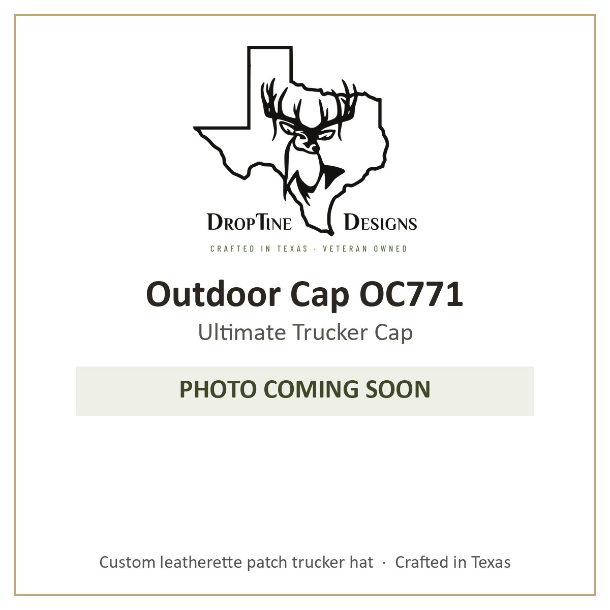 Photo coming soon: Outdoor Cap OC771 Ultimate Trucker Cap