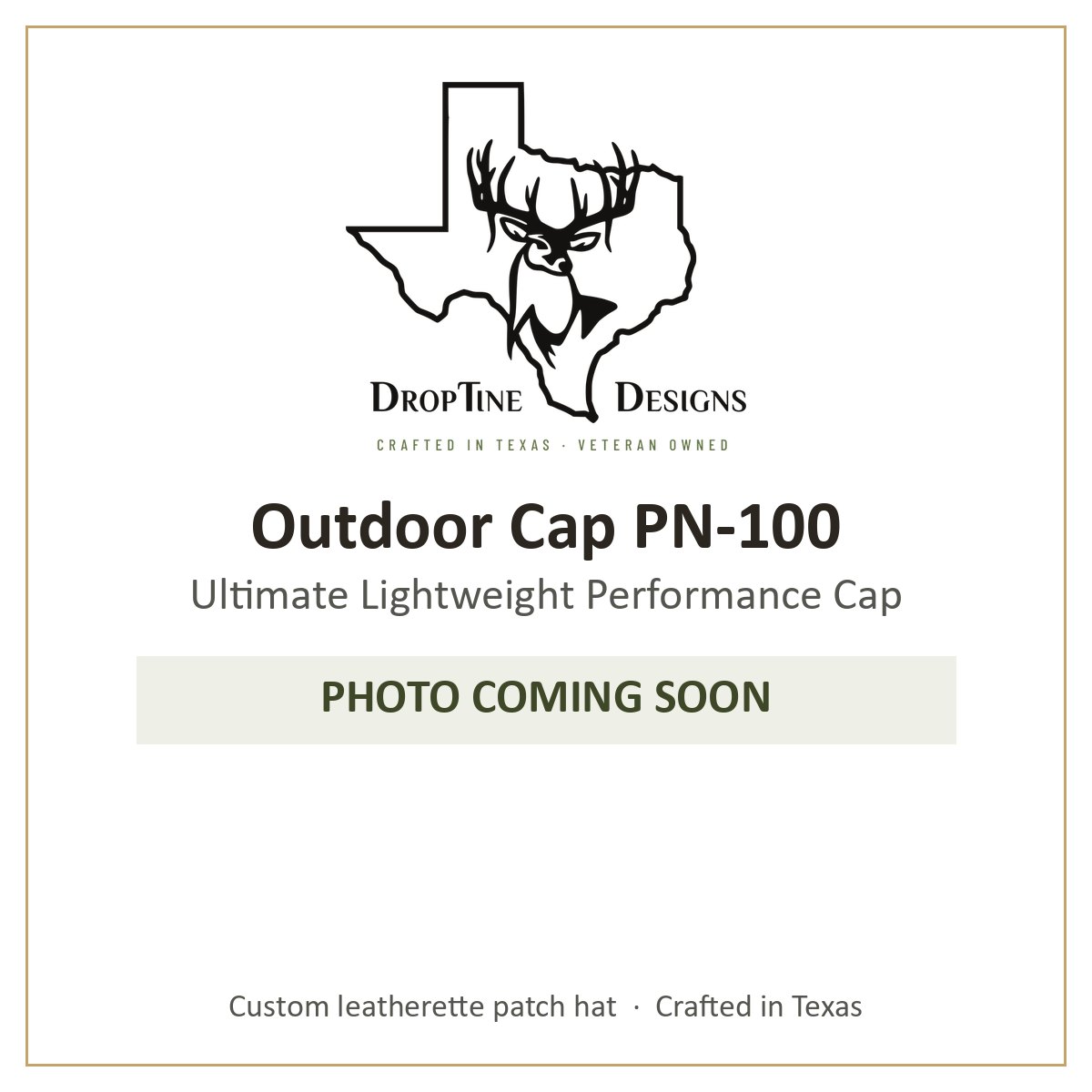 Photo coming soon: Outdoor Cap PN-100 Ultimate Lightweight Performance Cap