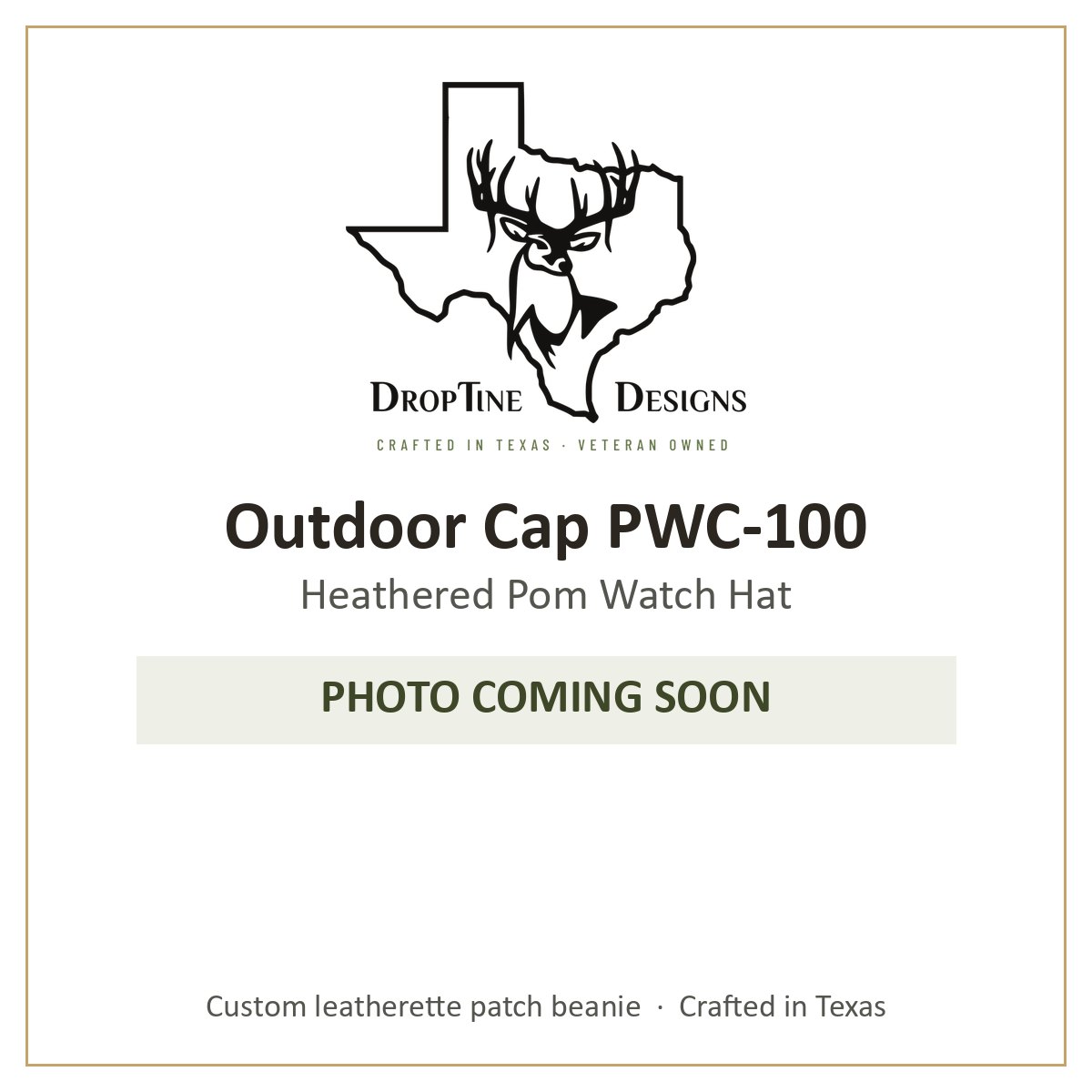 Photo coming soon: Outdoor Cap PWC-100 Heathered Pom Watch Hat