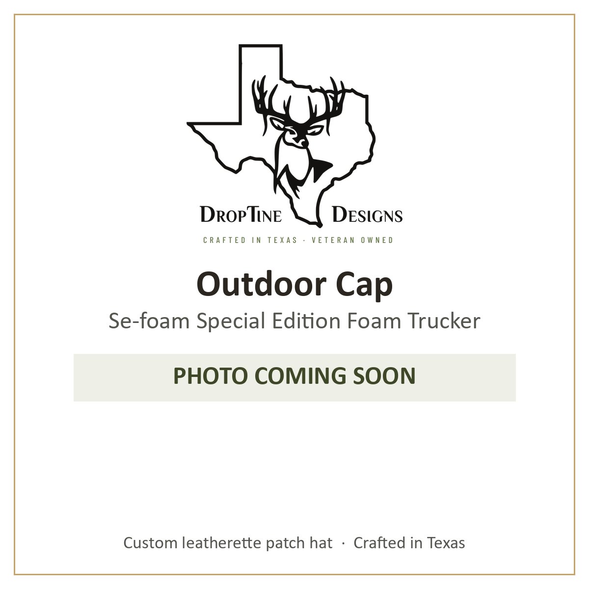 Photo coming soon: Outdoor Cap Se-foam Special Edition Foam Trucker