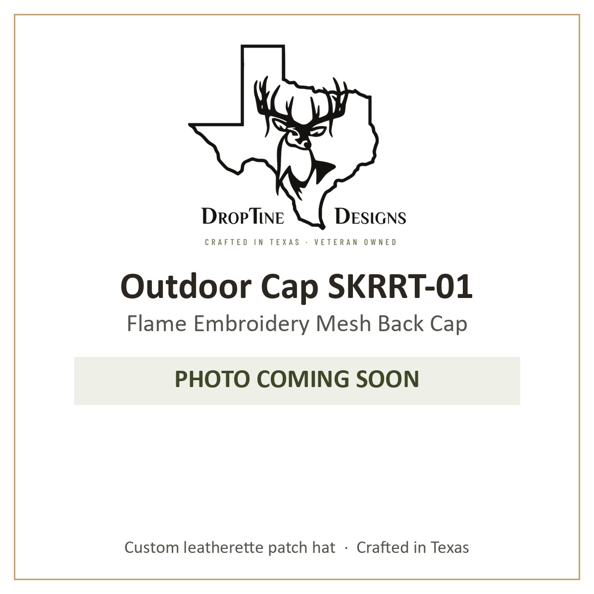 Photo coming soon: Outdoor Cap SKRRT-01 Flame Embroidery Mesh Back Cap