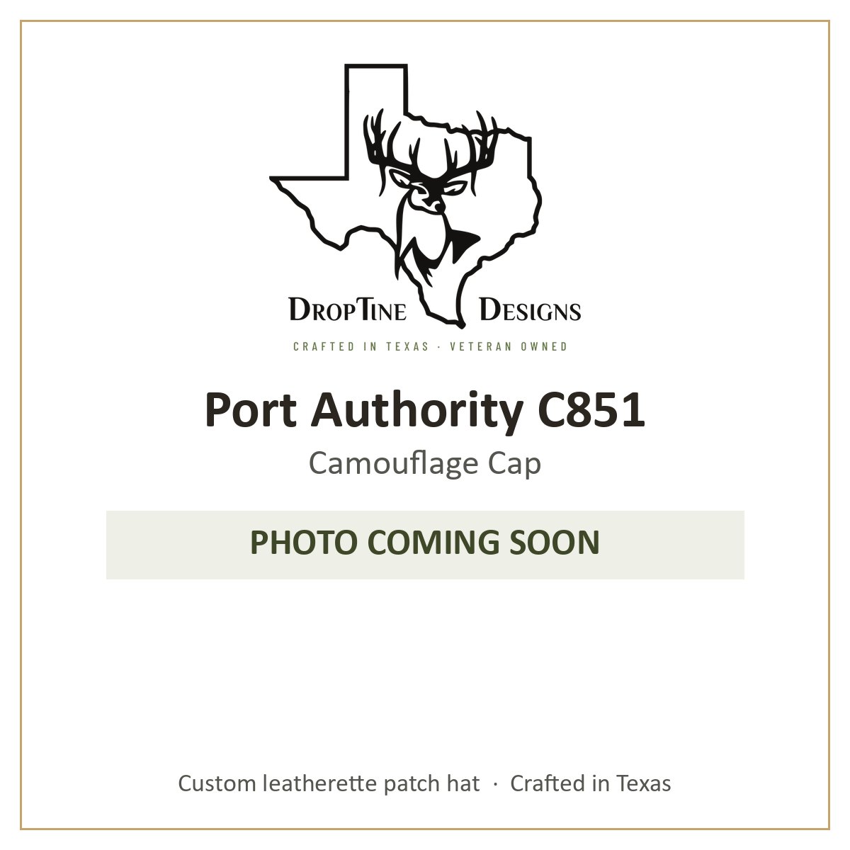 Photo coming soon: Port Authority C851 Camouflage Cap