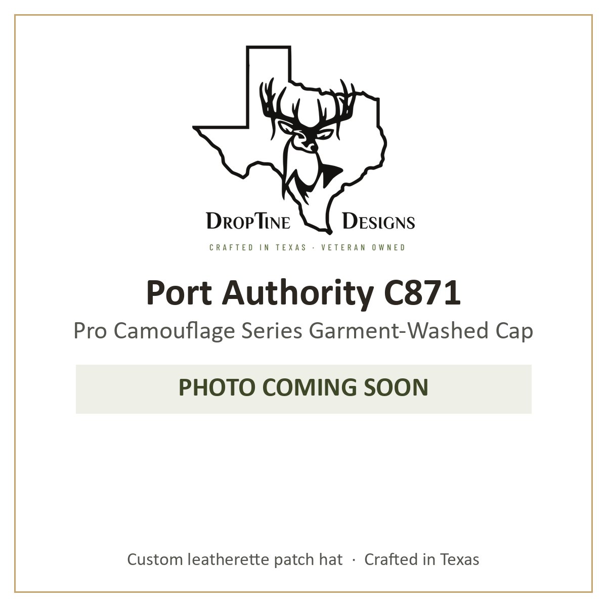 Photo coming soon: Port Authority C871 Pro Camouflage Series Garment-Washed Cap