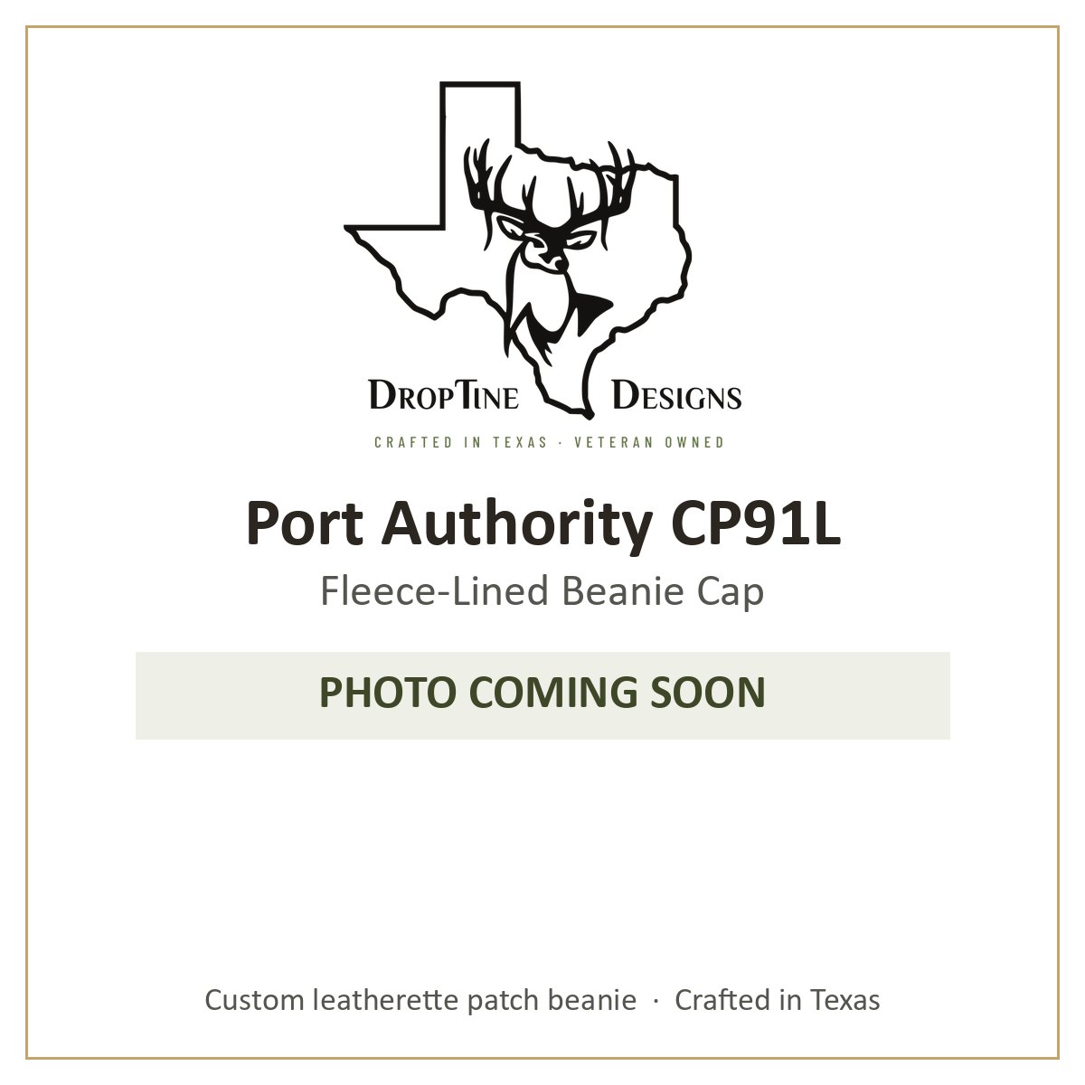 Photo coming soon: Port Authority CP91L Fleece-Lined Beanie Cap
