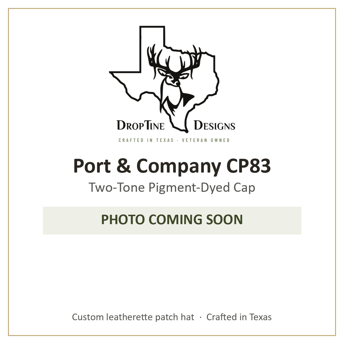 Photo coming soon: Port & Company CP83 Two-Tone Pigment-Dyed Cap
