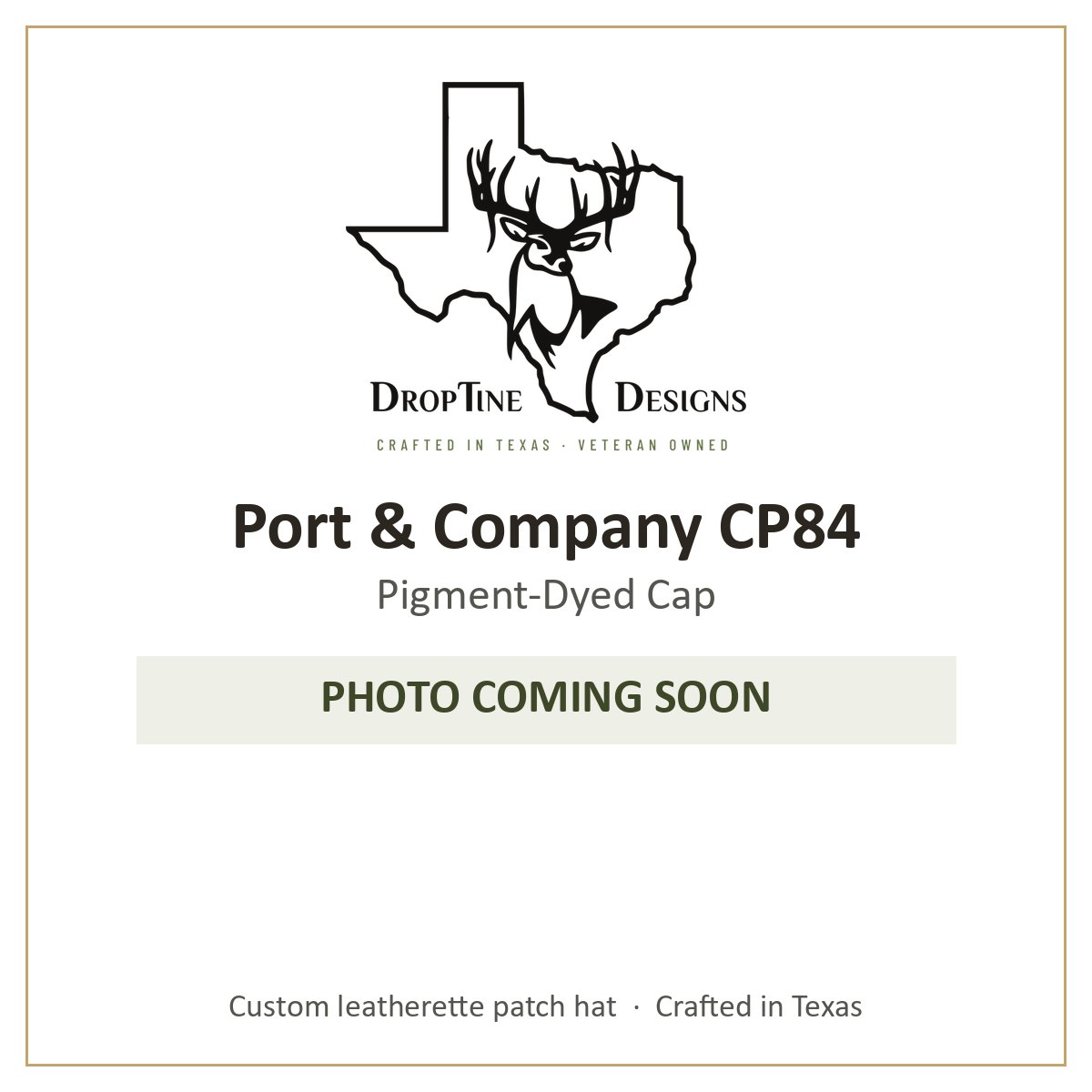Photo coming soon: Port & Company CP84 Pigment-Dyed Cap