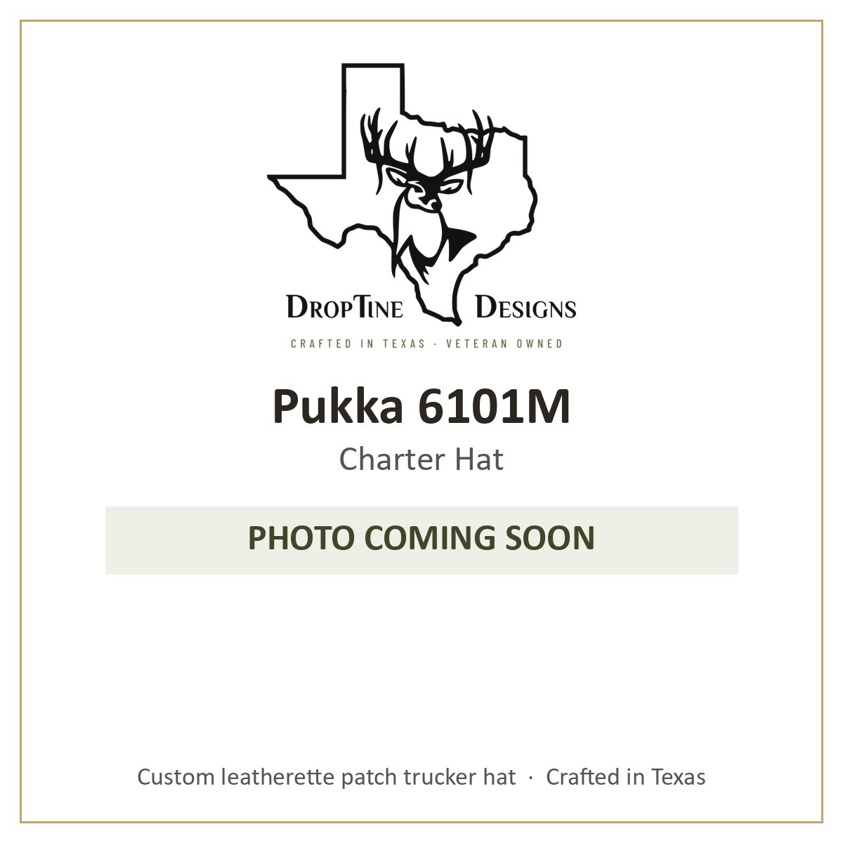Photo coming soon: Pukka 6101M Charter Hat