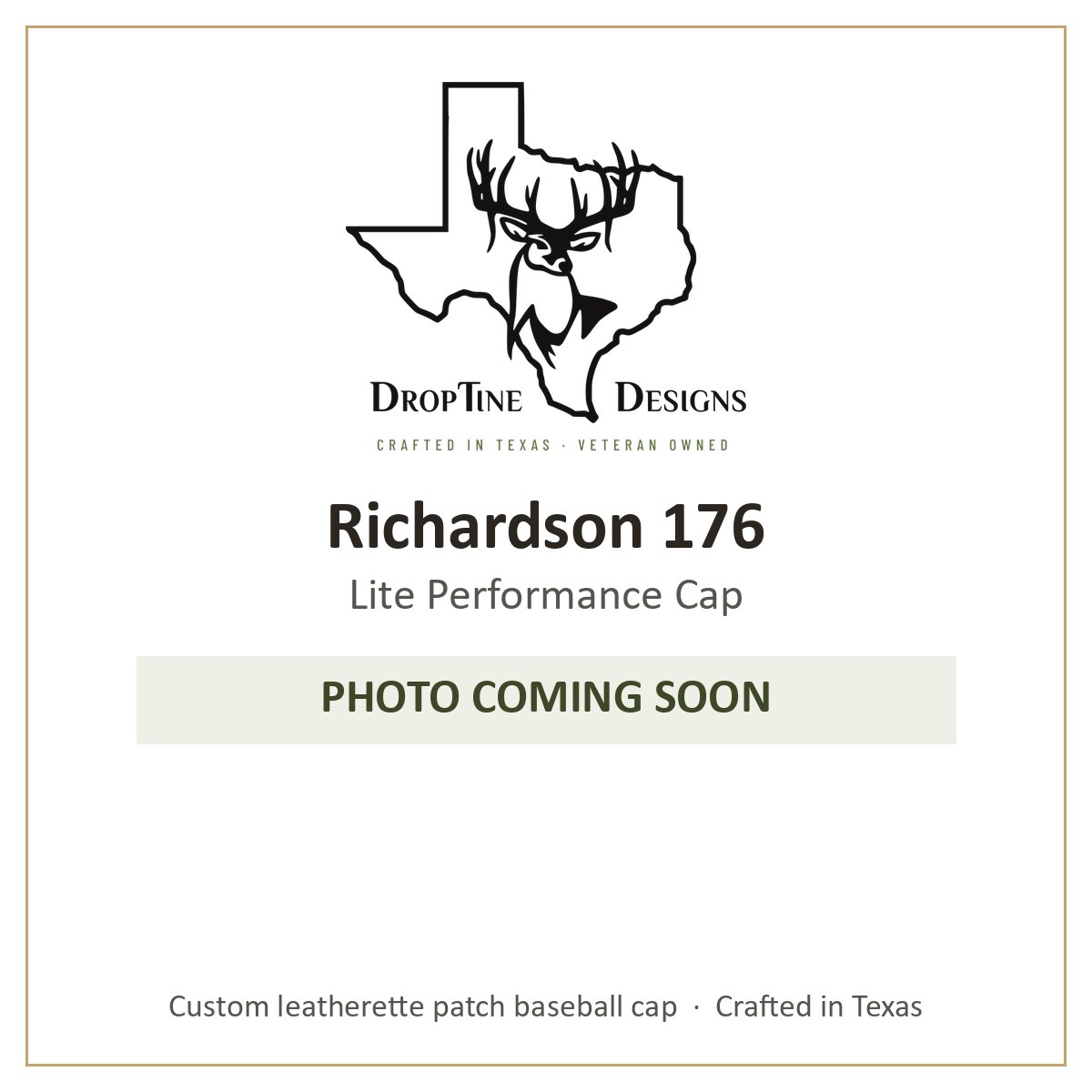 Photo coming soon: Richardson 176 Lite Performance Cap