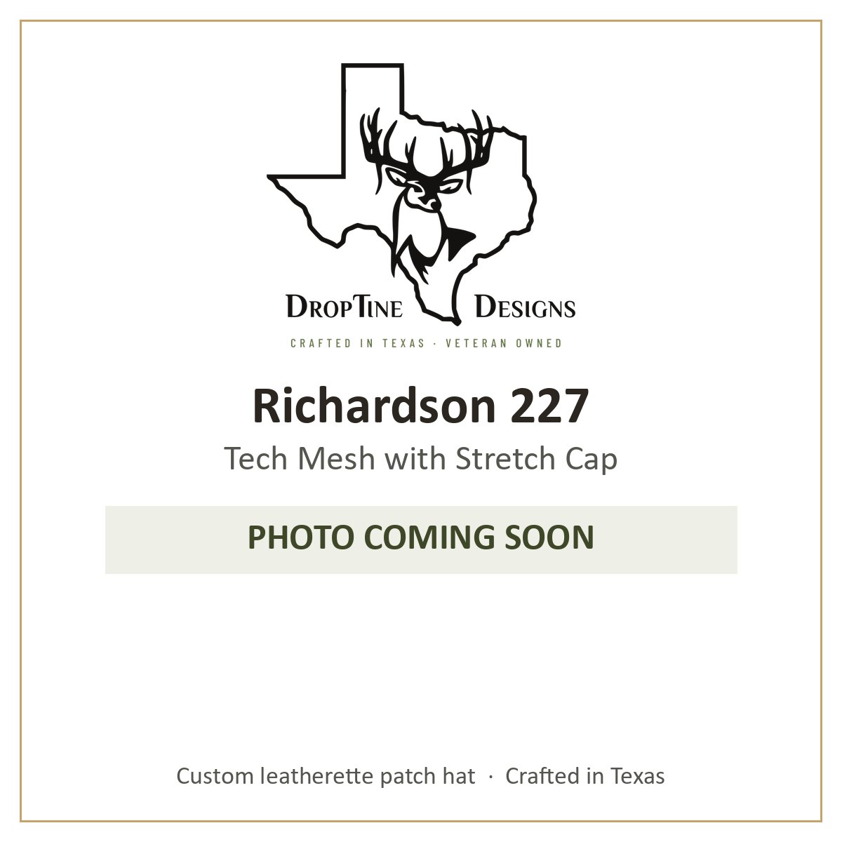 Photo coming soon: Richardson 227 Tech Mesh with Stretch Cap