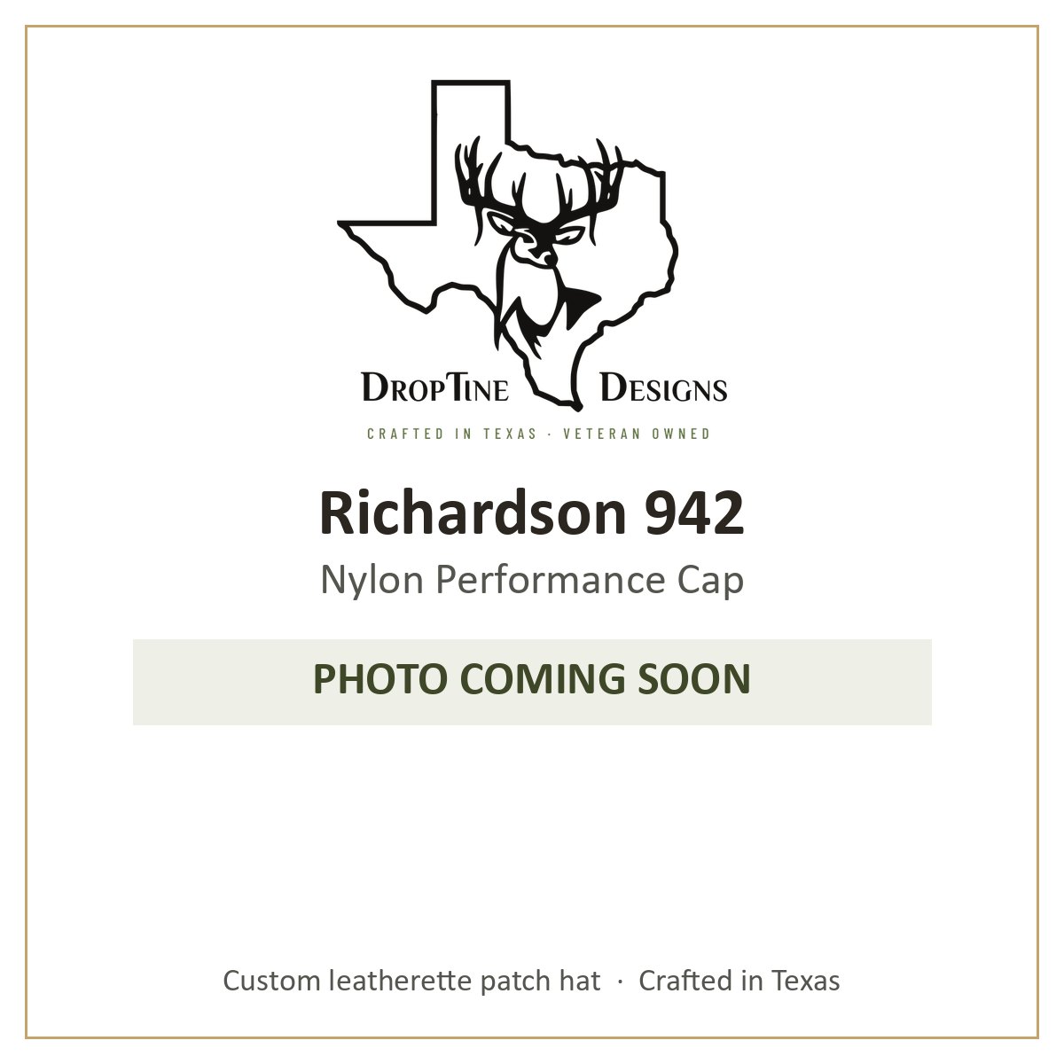Photo coming soon: Richardson 942 Nylon Performance Cap