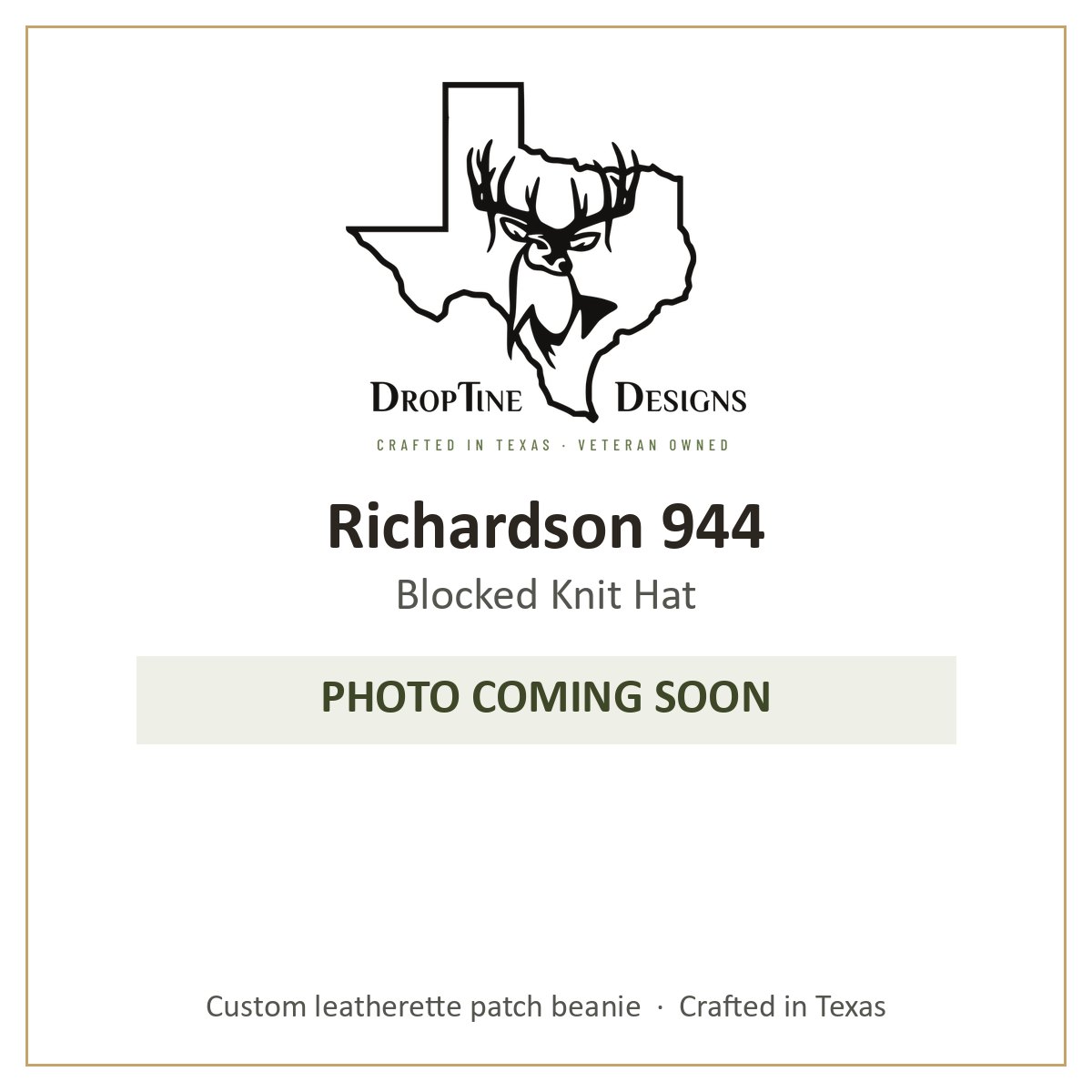 Photo coming soon: Richardson 944 Blocked Knit Hat