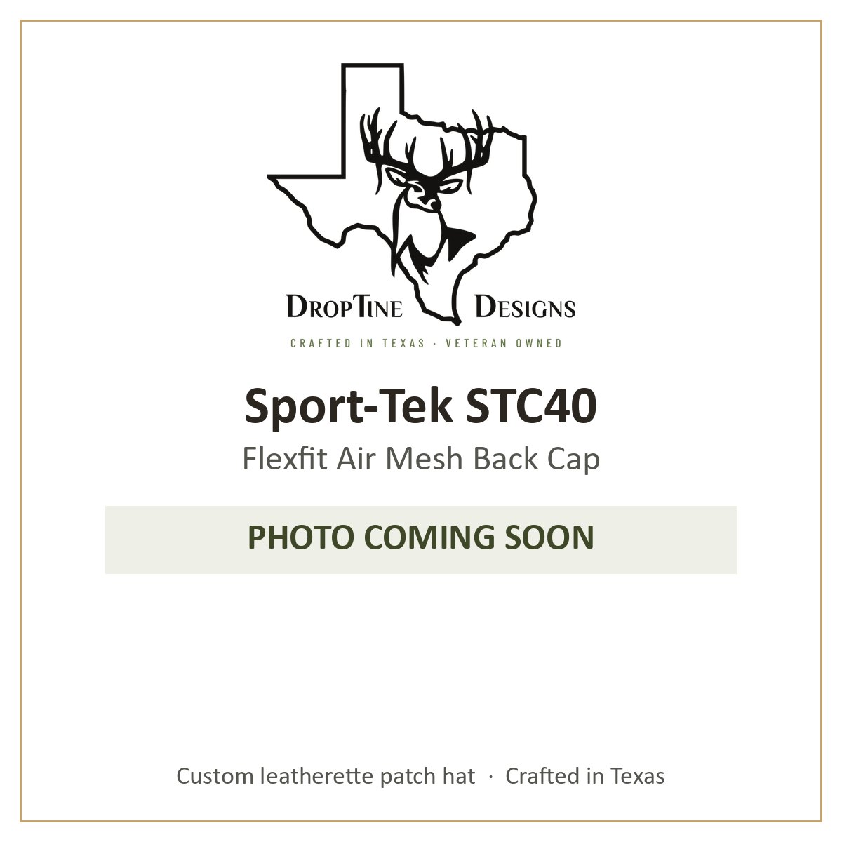Photo coming soon: Sport-Tek STC40 Flexfit Air Mesh Back Cap