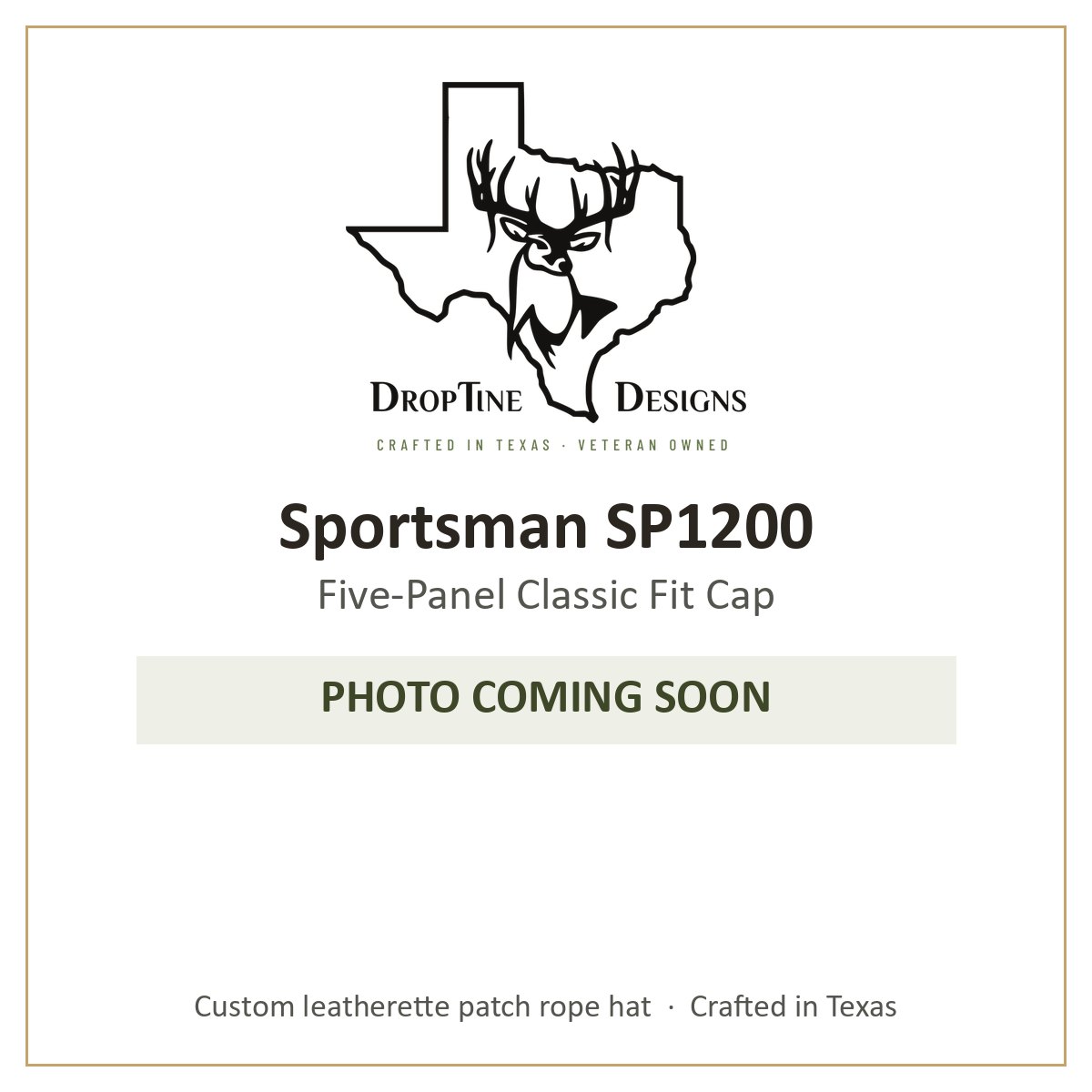 Photo coming soon: Sportsman SP1200 Five-Panel Classic Fit Cap