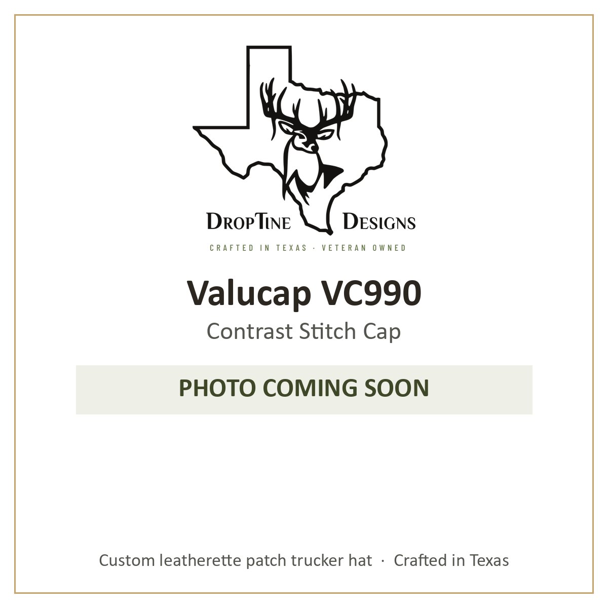 Photo coming soon: Valucap VC990 Contrast Stitch Cap