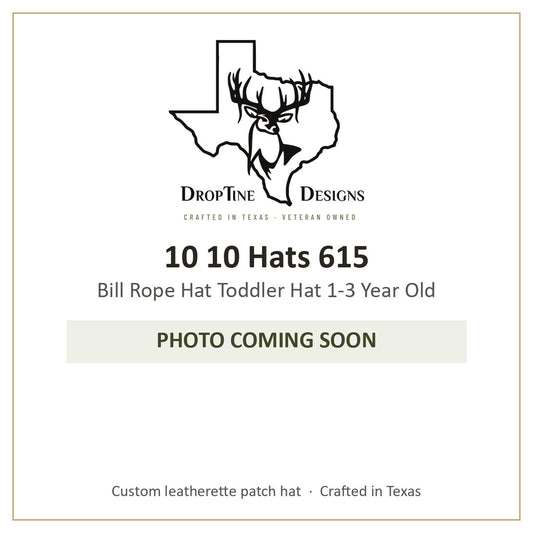 Photo coming soon: 10 10 Hats 615 Bill Rope Hat Toddler Hat 1-3 Year Old