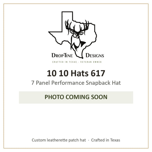 Photo coming soon: 10 10 Hats 617 7 Panel Performance Snapback Hat