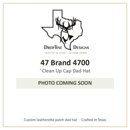 Photo coming soon: 47 Brand 4700 ' Clean Up Cap Dad Hat
