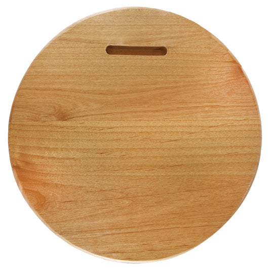 Engraved Alder Round Plaque