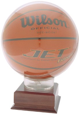 Engraved Pre-Assembled All Star Basketball Holder - 13 in