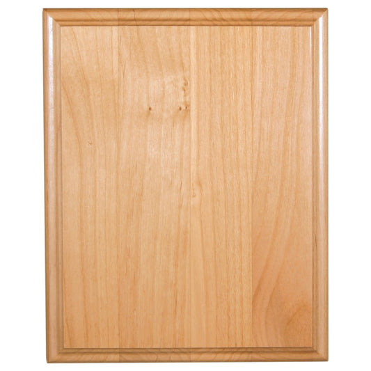 Engraved All American Red Alder Plaque - 4 x 6 in