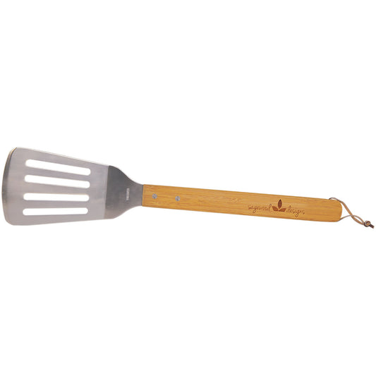 Engraved Bamboo BBQ Spatula