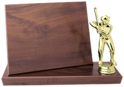 Engraved Standup Plaque - Cherry / 7 3/4 x 5 3/4 in