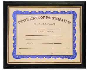 Engraved High Gloss Black Finish Slide-In Plaque with Frame