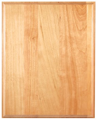 Engraved Genuine Cherry Plaque - 8 x 10 in