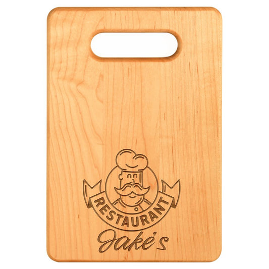 Engraved Maple Cutting Board - 9 x 6 in