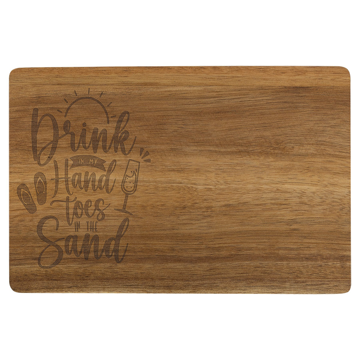 Engraved Acacia Cutting Board