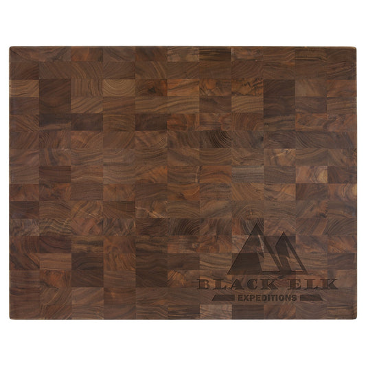 Engraved Walnut Butcher Block Cutting Board