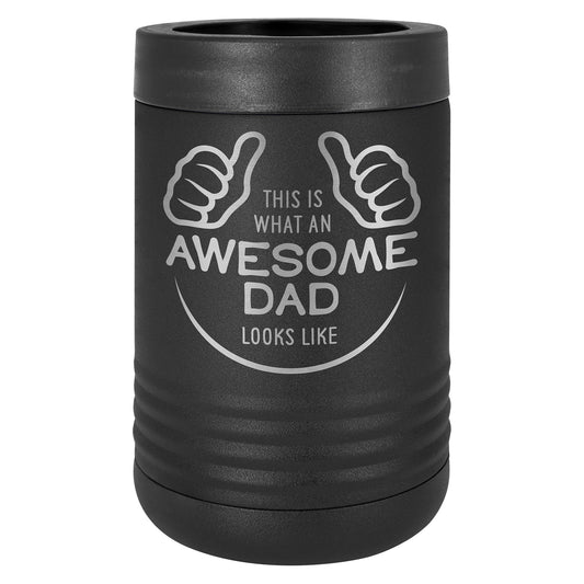 Engraved Polar Camel Vacuum Insulated Beverage Holder - Black