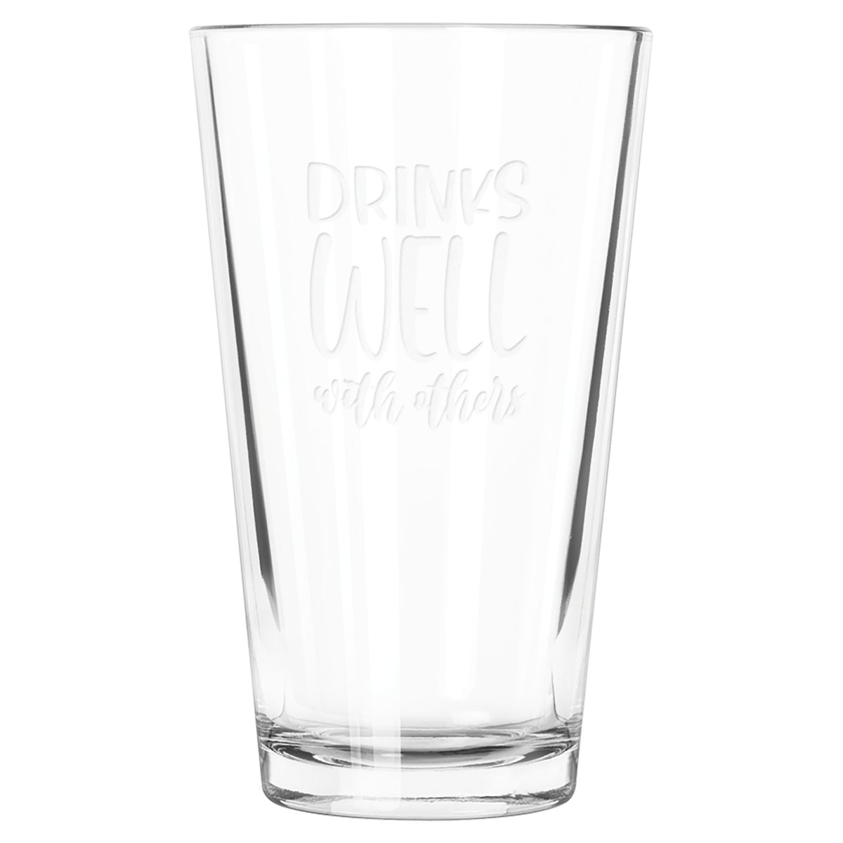 Engraved Libbey 16 oz Flare Cooler Glass
