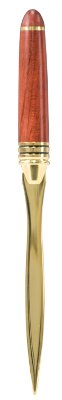 Engraved Rosewood Letter Opener