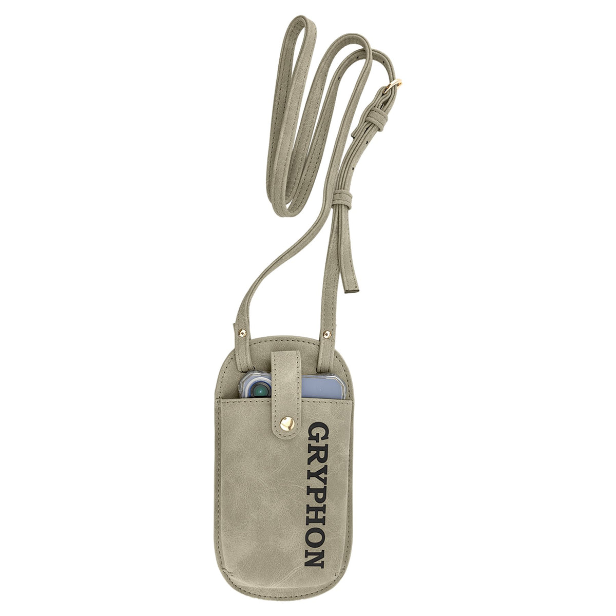 Engraved Creekside Leatherette Essential Bag - Light Green