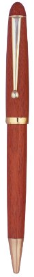 Engraved Wide Rosewood Ballpoint Pen