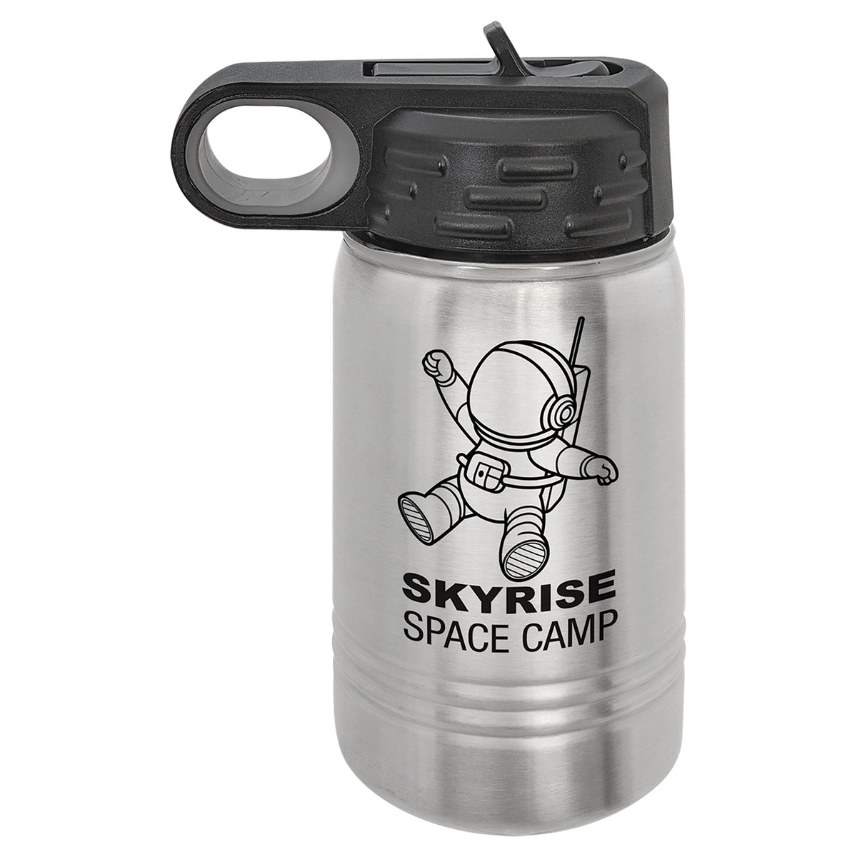 Engraved Polar Camel Water Bottle - Stainless Steel / 12 oz