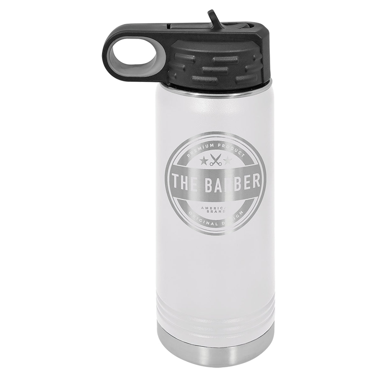 Engraved Polar Camel Water Bottle - White / 20 oz