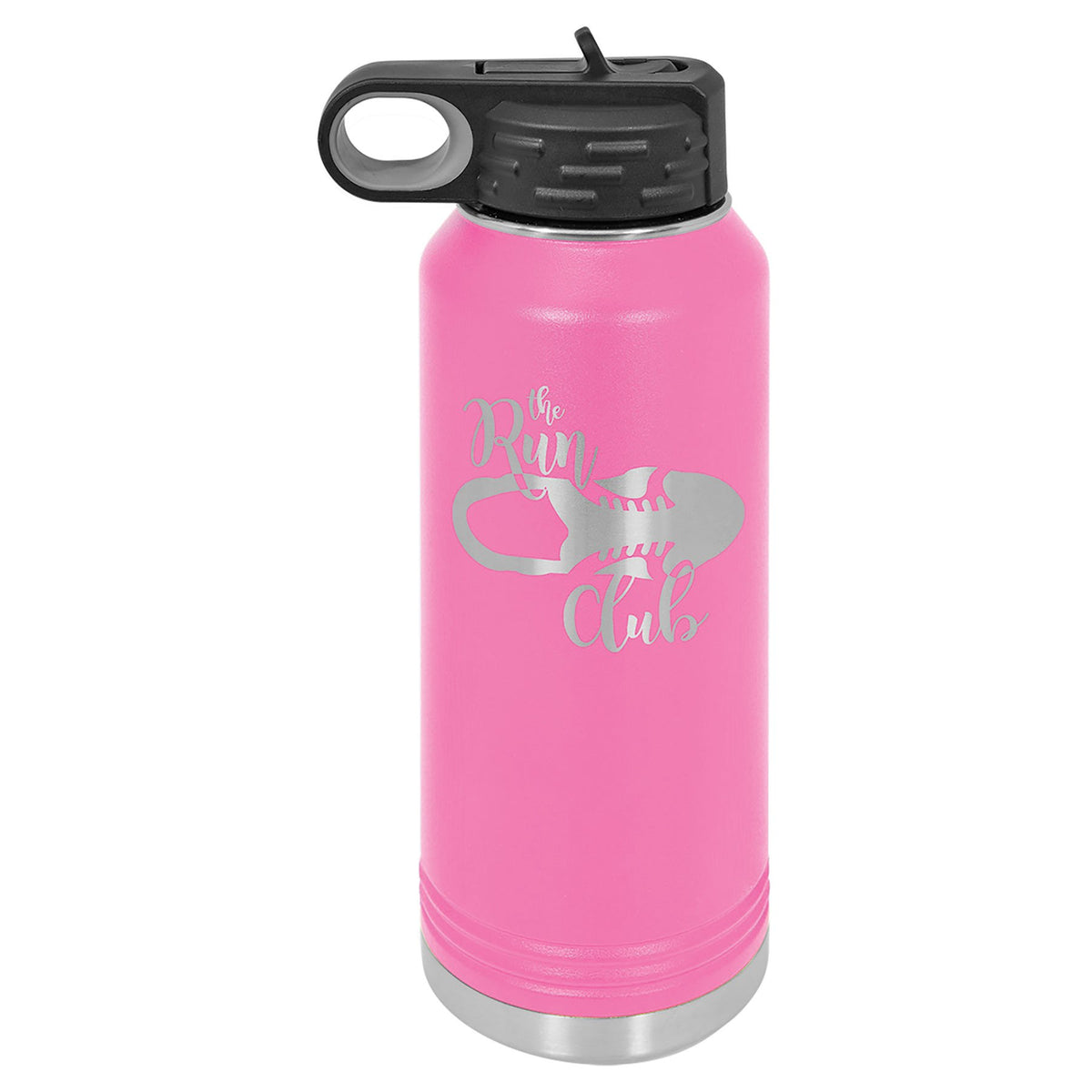 Engraved Polar Camel Water Bottle - Pink / 32 oz