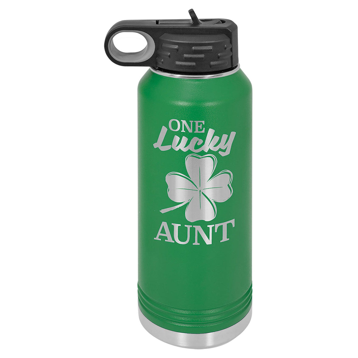 Engraved Polar Camel Water Bottle - Green / 32 oz